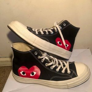 CONVERSE X COMME DES GARCONS PLAY ALL STAR CHUCK '70 HI